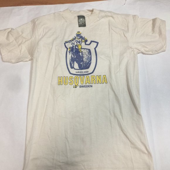 Husqvarna T-Shirt Small Malcolm Smith Racing - Picture 1 of 16